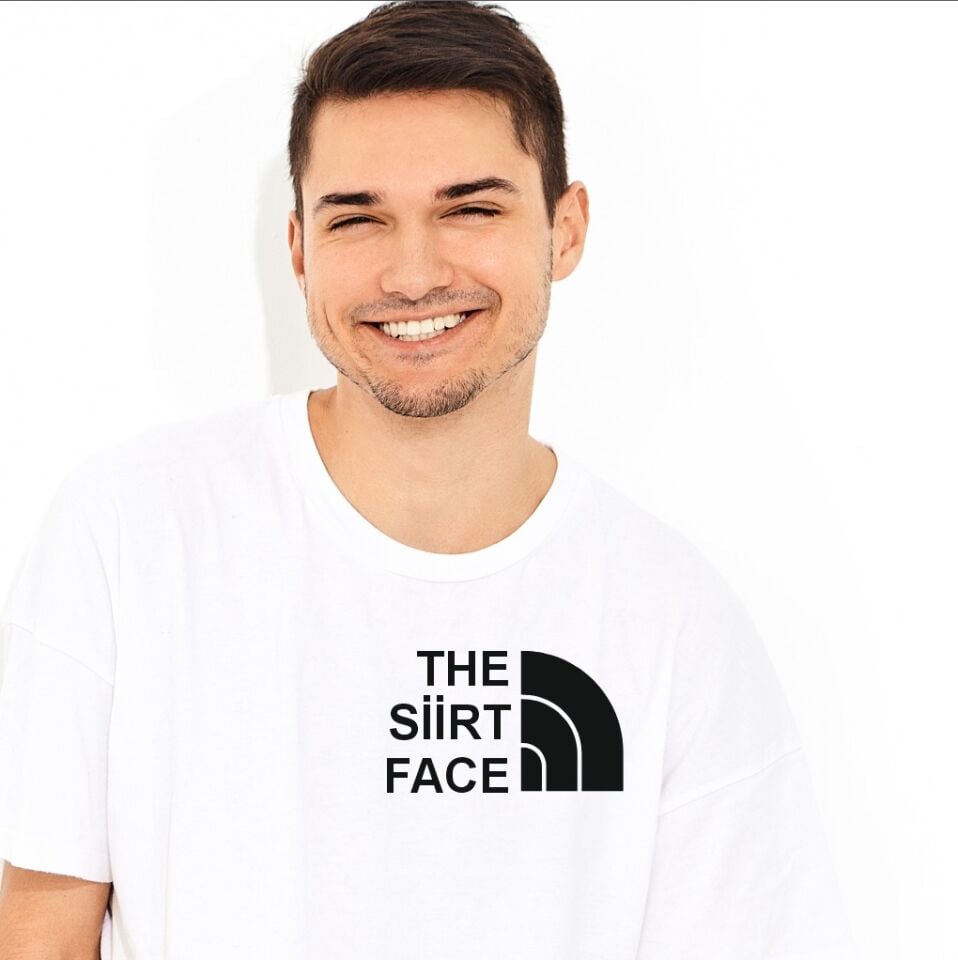 THE SİİRT FACE BASKILI T-SHIRT