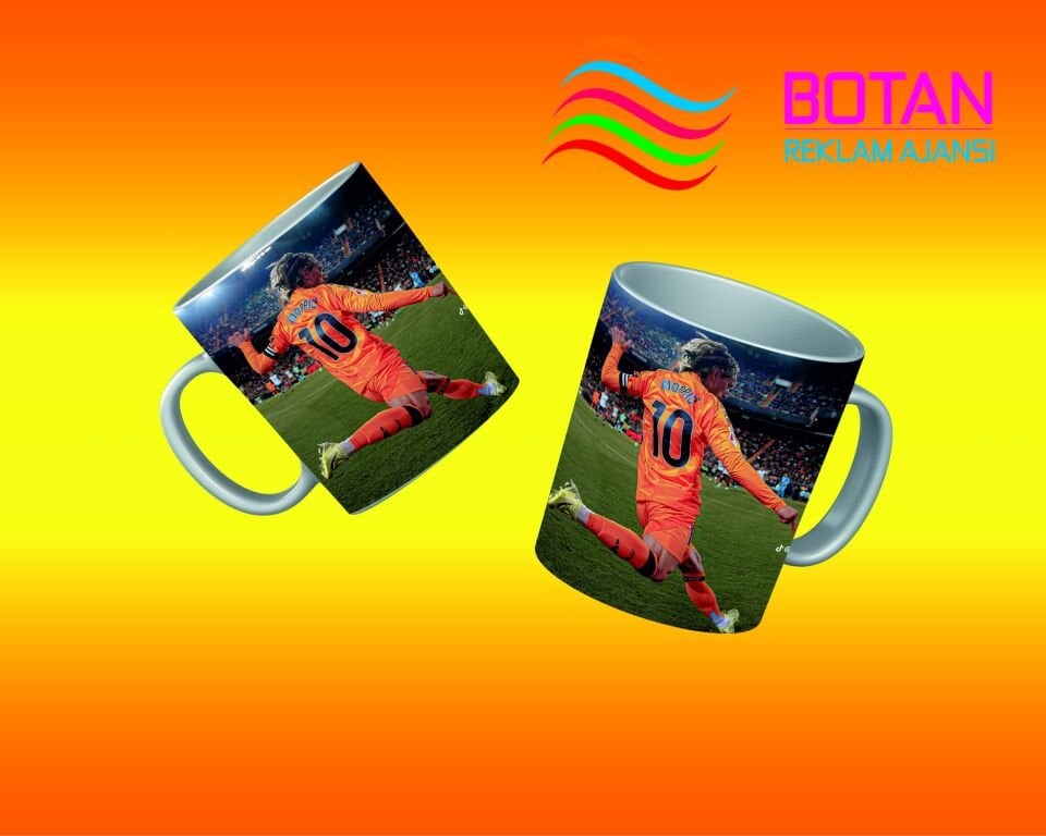 Futbol Severlere Özel Kupa Bardak (Modriç)