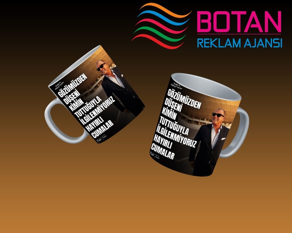 HAYIRLI CUMALAR TEMALI EĞLENCELİ KUPA BARDAK