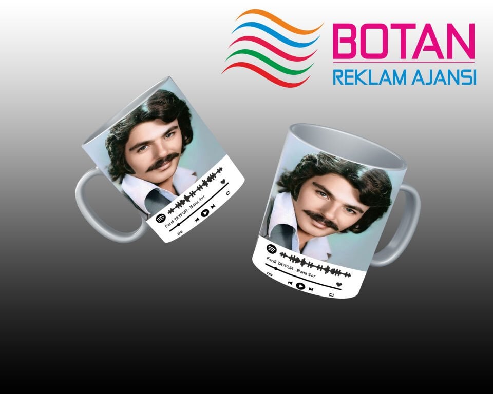 FERDİ TAYFUR GÖRSELLİ KUPA BARDAK