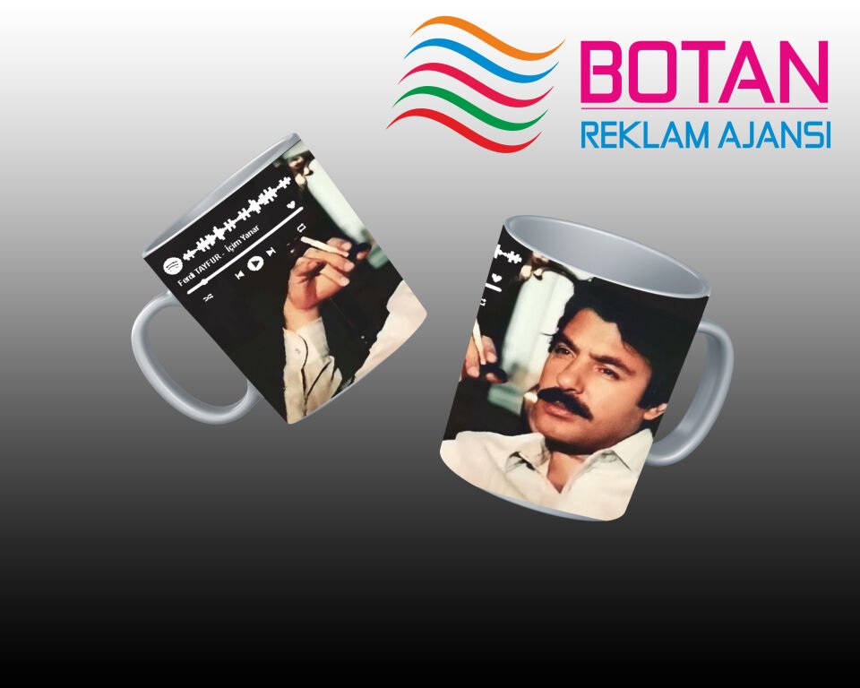 FERDİ TAYFUR GÖRSELLİ KUPA BARDAK