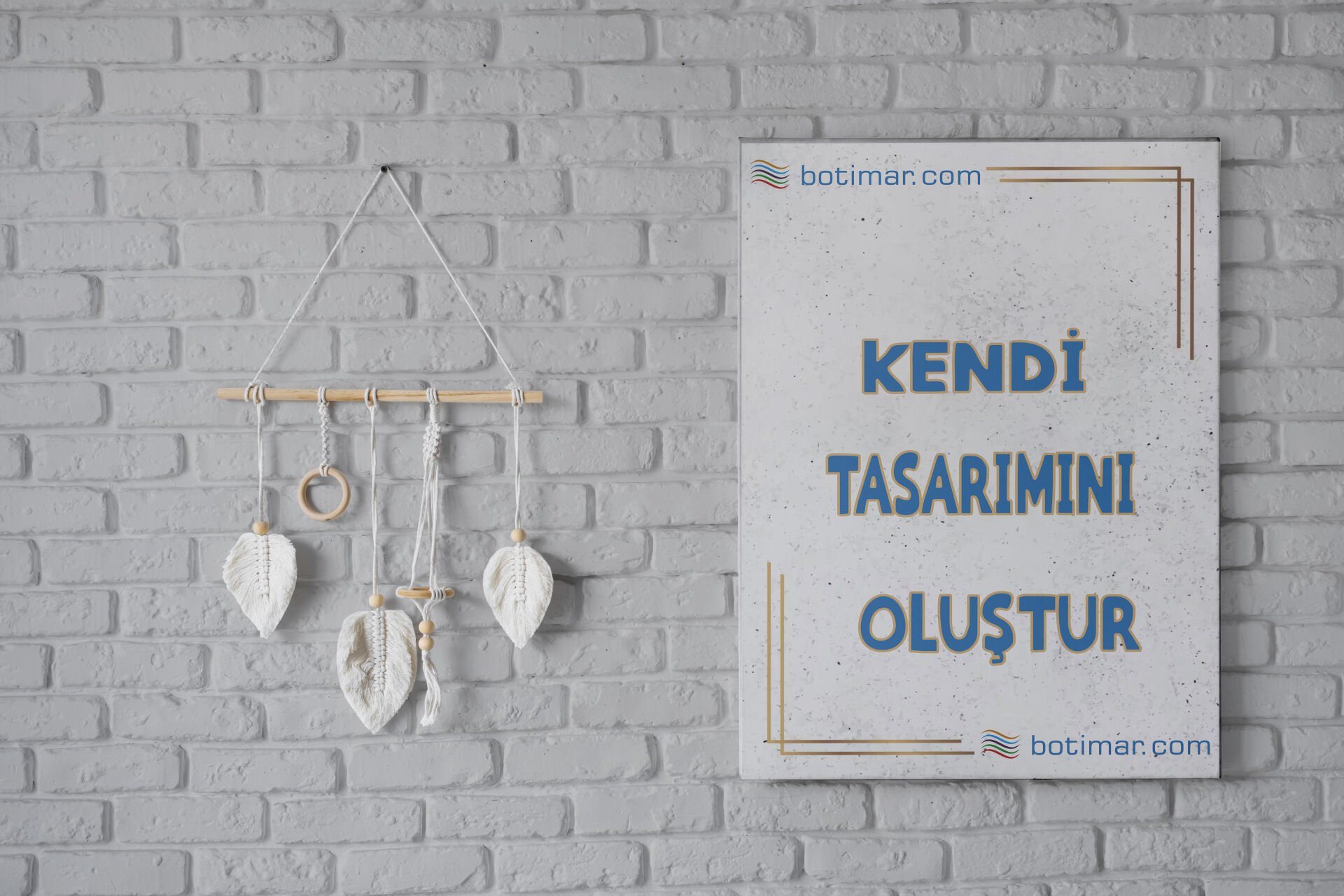 KENDİN TASARLA KANVAS TABLO (50-70 CM)