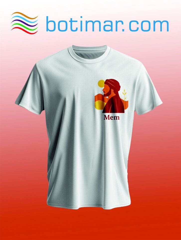 MEM Û ZÎN TEMALI T-SHIRT - T-ŞÎRTA Bİ TEMAYA MEM Û ZÎN