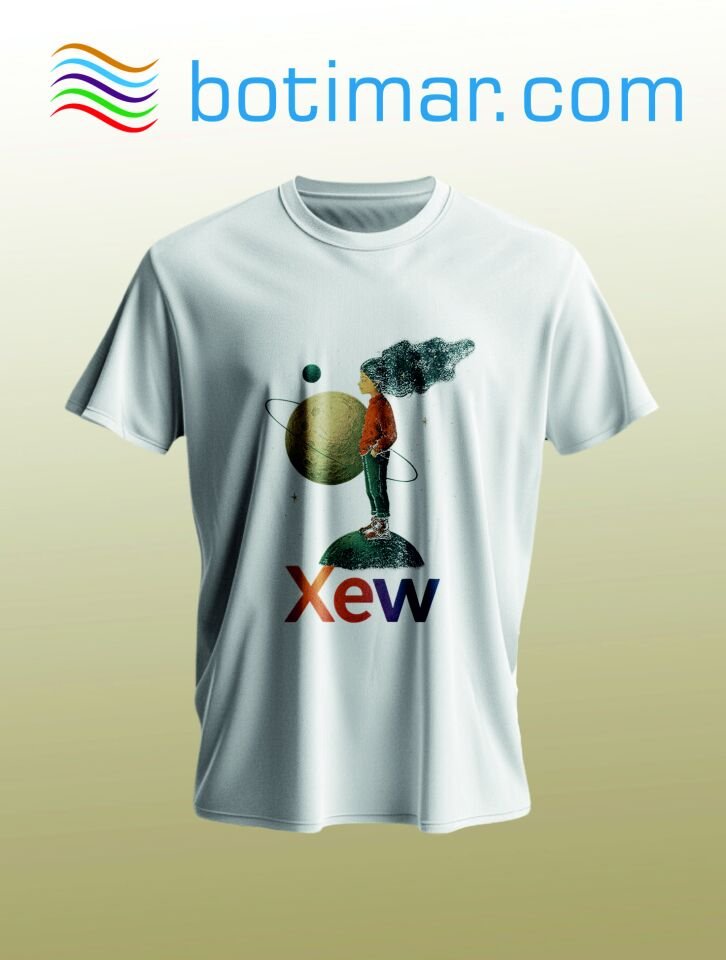 XEV BASKILI KÜRTÇE T-SHIRT - T-ŞÎRTA ÇAPKIRÎ YA KURDIYÊ YA XEV s - beyaz