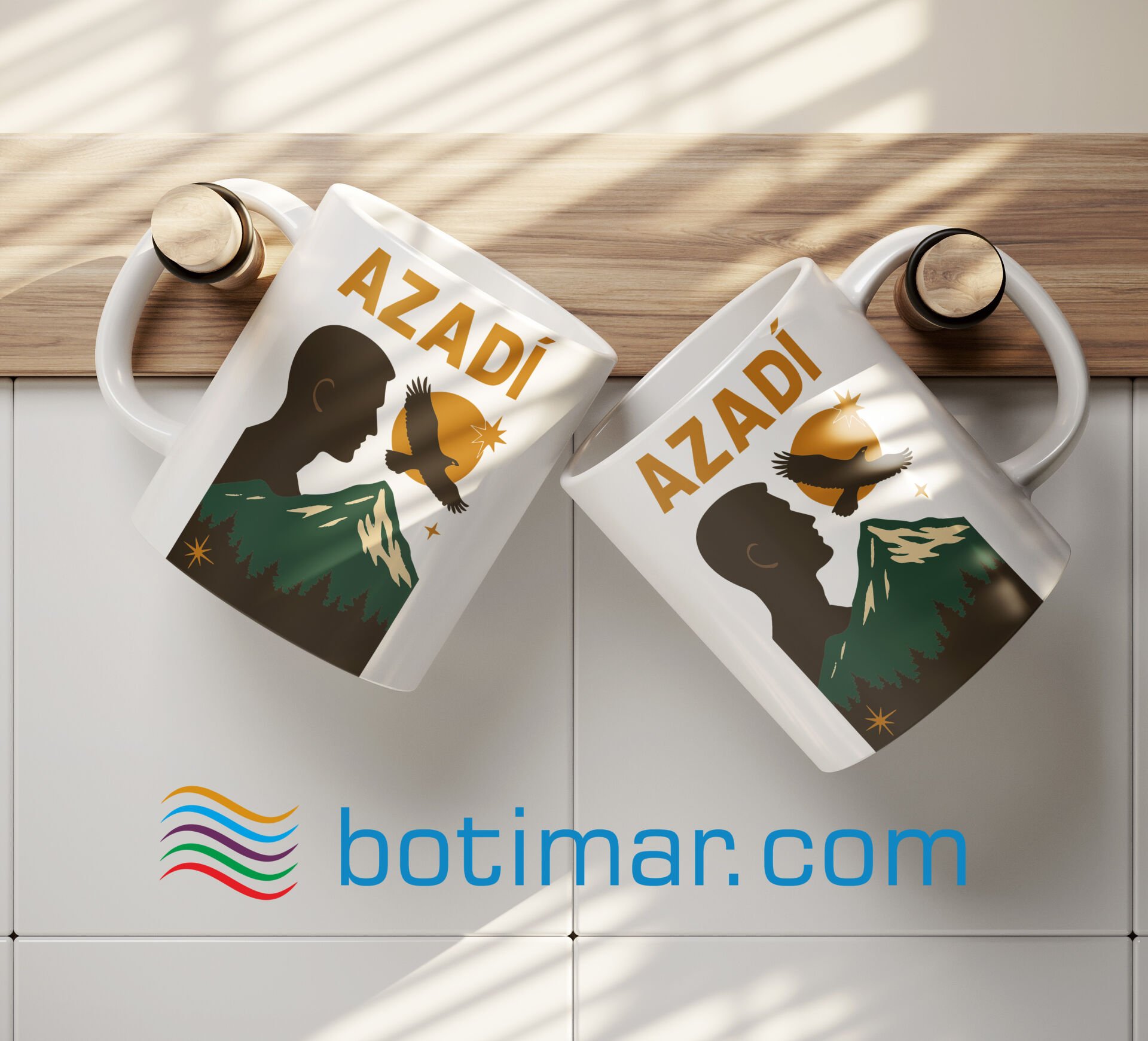 AZADÎ BASKILI KUPA BARDAK