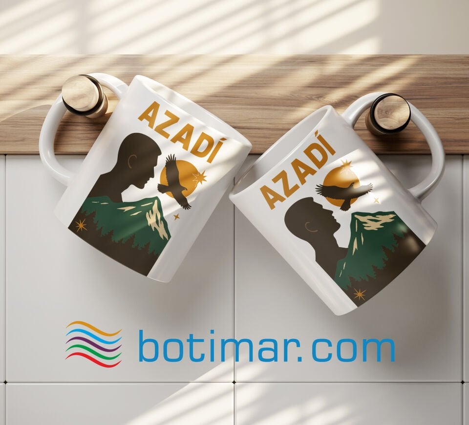 AZADÎ BASKILI KUPA BARDAK